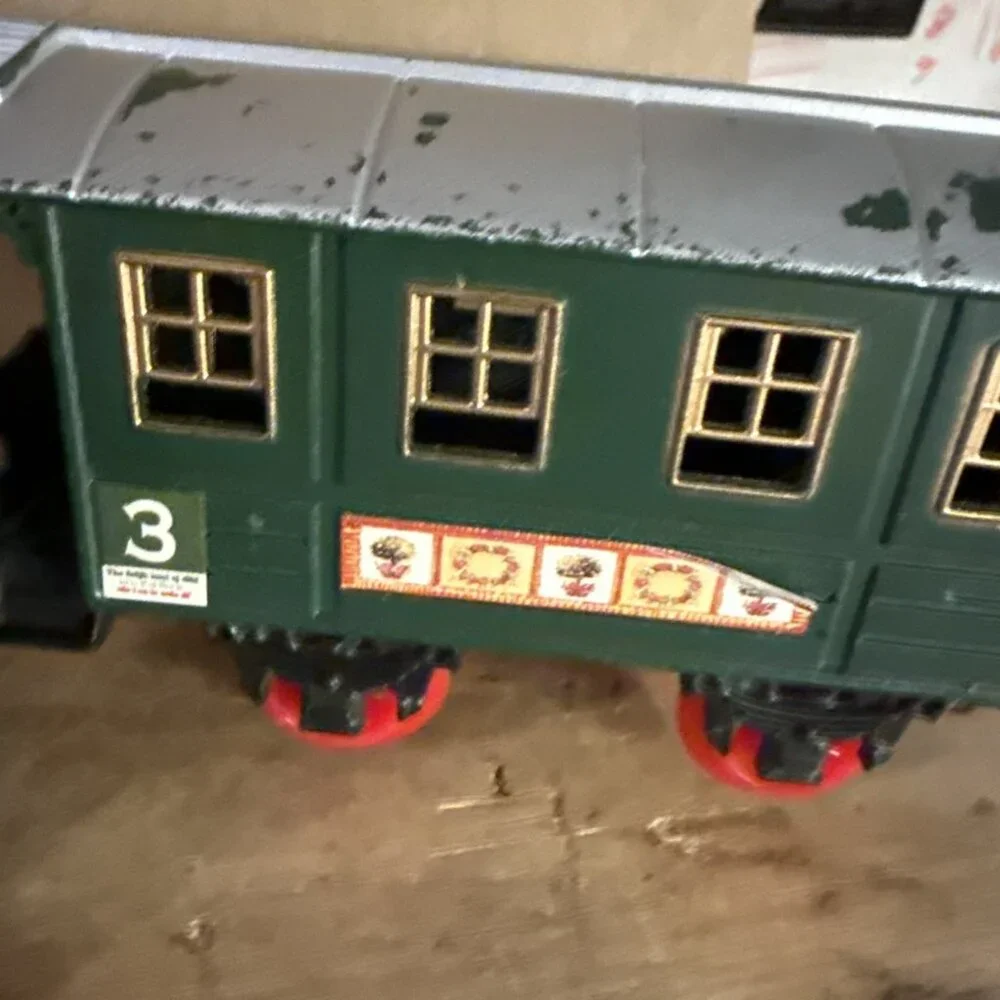 Goldlox Toys Gold Ox Express Plastic Train 2 Pieces WORKING - Picture 5 of 14